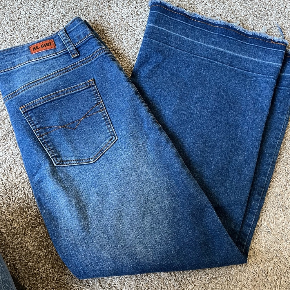 Long Denim Skirt